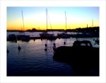 Helsinki Harbor Sunset