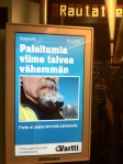 The photo about cold weather has a shot of a man's beard with icicles.