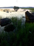 A morning view of a lake just outside Kangasala, Finland.